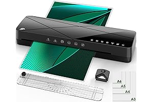 A3 Hot and Cold Laminating Machine with Laminating Sheets