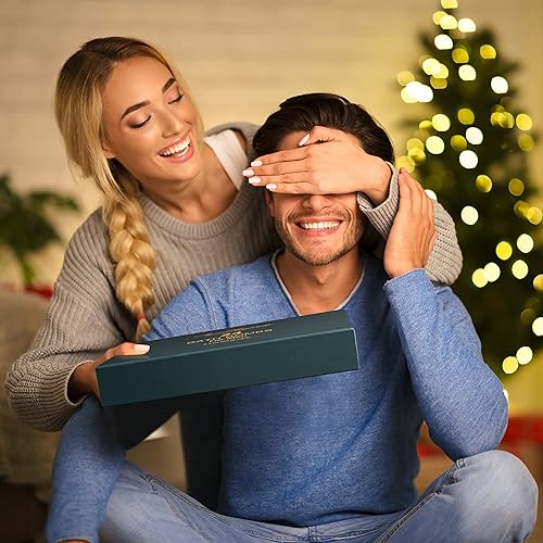 Miniatura 4 de Bombas de baño de lujo para hombres, juego de 24 bombas de baño con aceites esenciales orgánicos, jabón vegano natural para hidratar burbujas