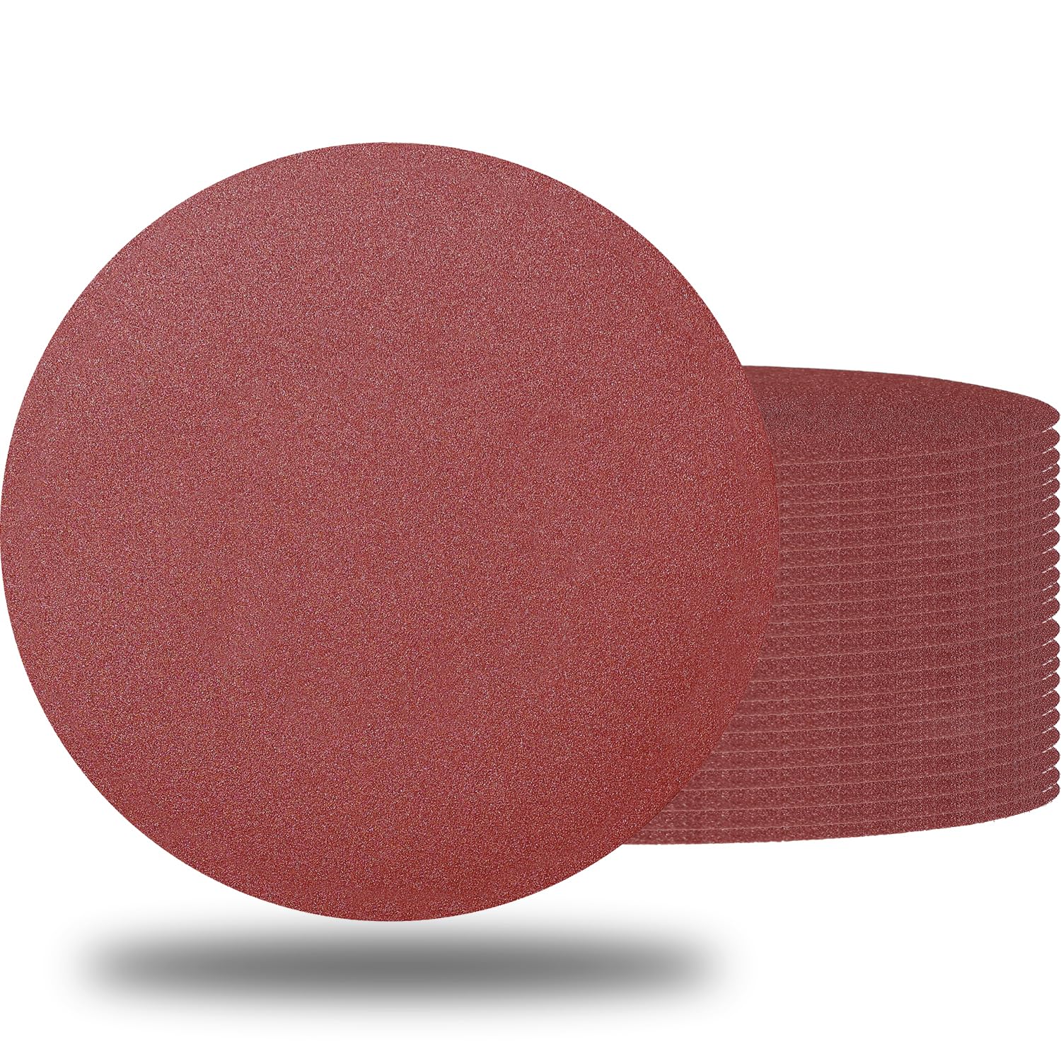 18 PCS 10 Inch PSA Sanding Discs Set - 80, 100, 120, 180, 240 400 Grit Sander Discs -10" Aluminum Oxide Sandpaper Discs with PSA Self Adhesive for Drywall, Floor, Woodworking, Auto Power Sander