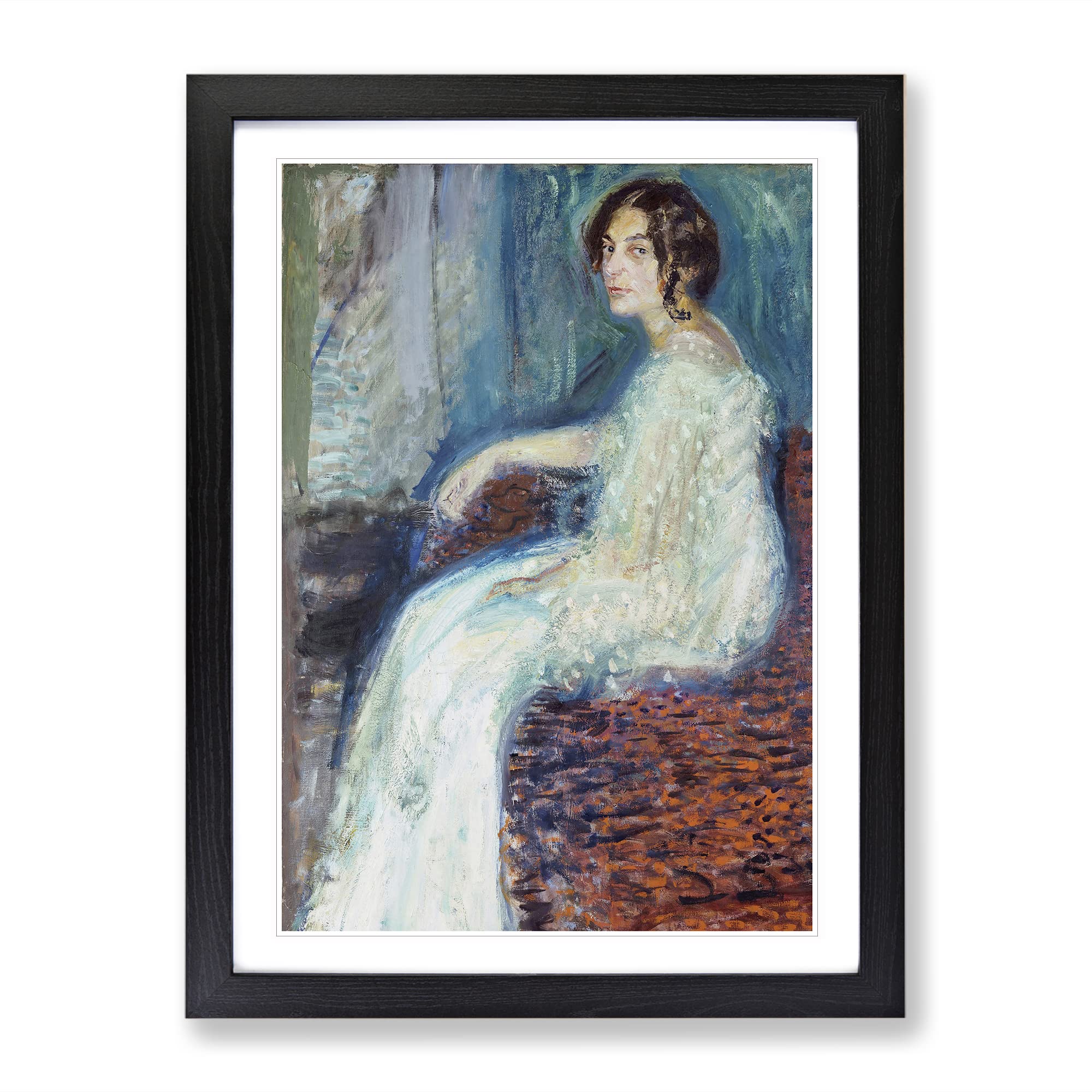 Richard Gerstl Henryka Cohn Classic Painting Framed Wall Art Print
