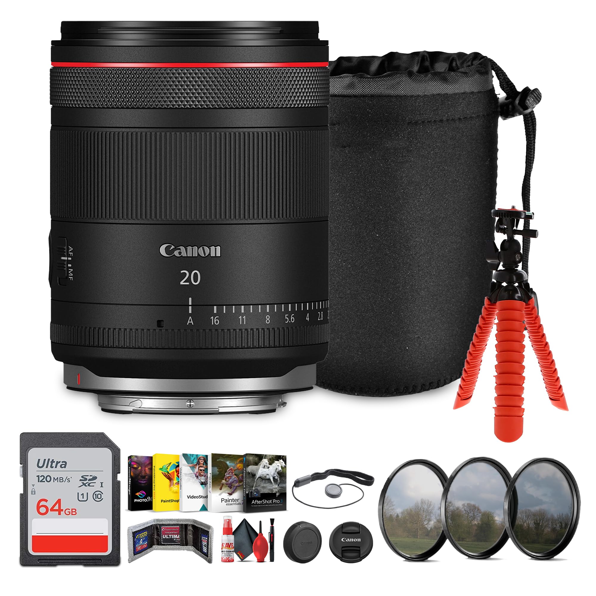 Amazon.com : Canon RF 20mm f/1.4 L VCM Lens (7023C002) | Ultra