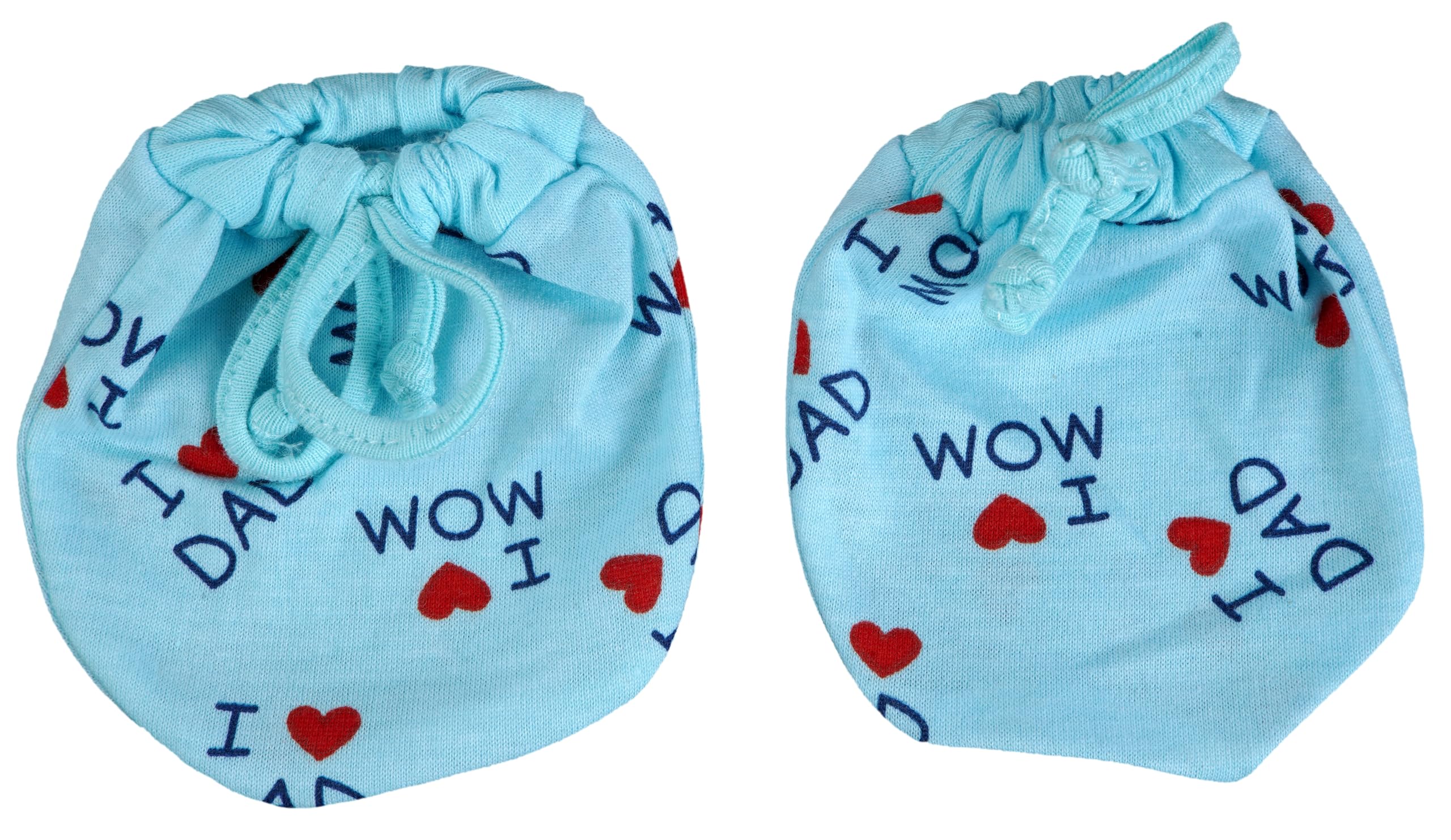 CUTEABLY Newborn Scratch Gloves,Dori Mittens, Baby, Infant, Toddler, Boys, Girls, Scratch Mittens for Baby Care (0-12 Months)-Pack of 5 - Image 2 thumbnail