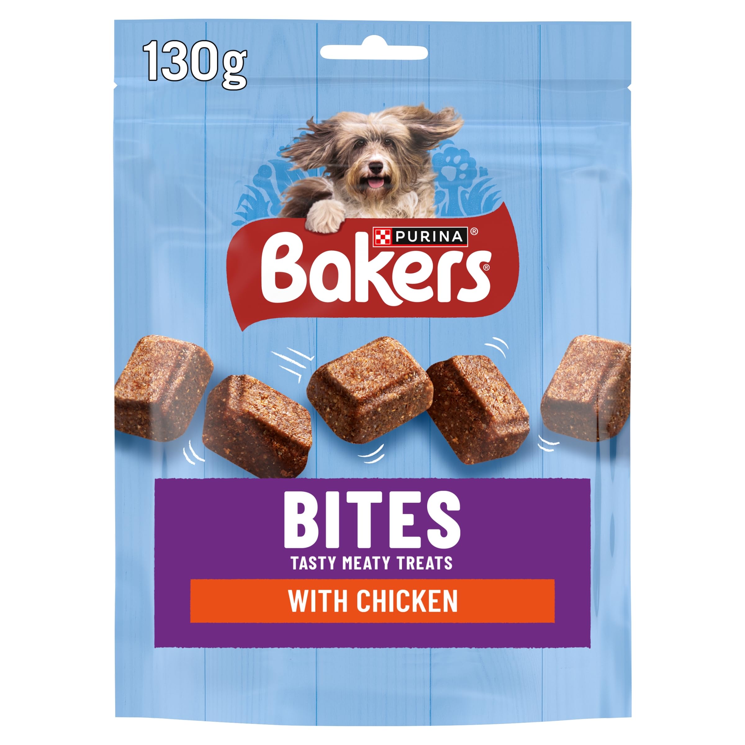 Bakers Bites Tasty Treats With Chicken 130G