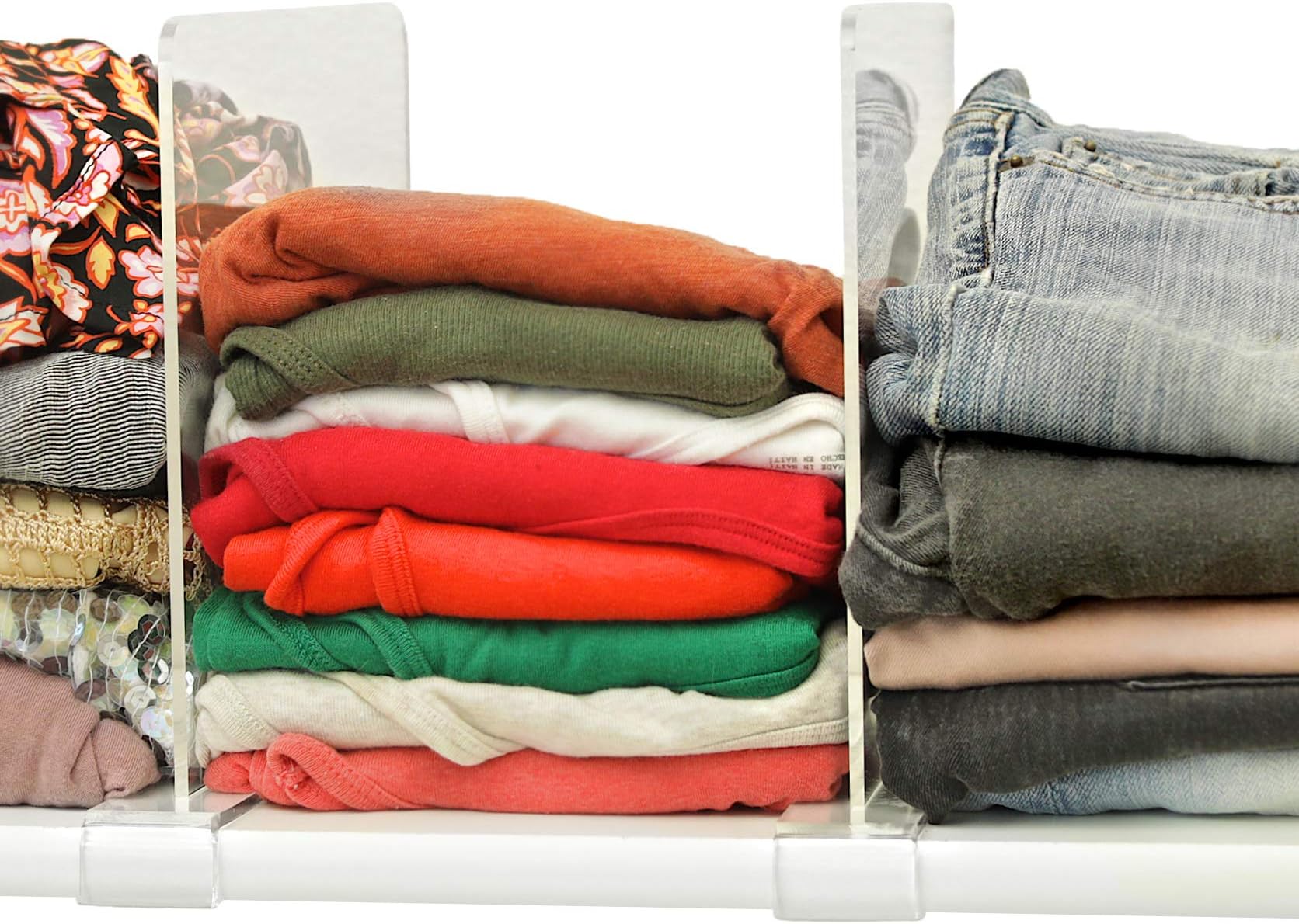 Clear Acrylic Shelf Divider (4)