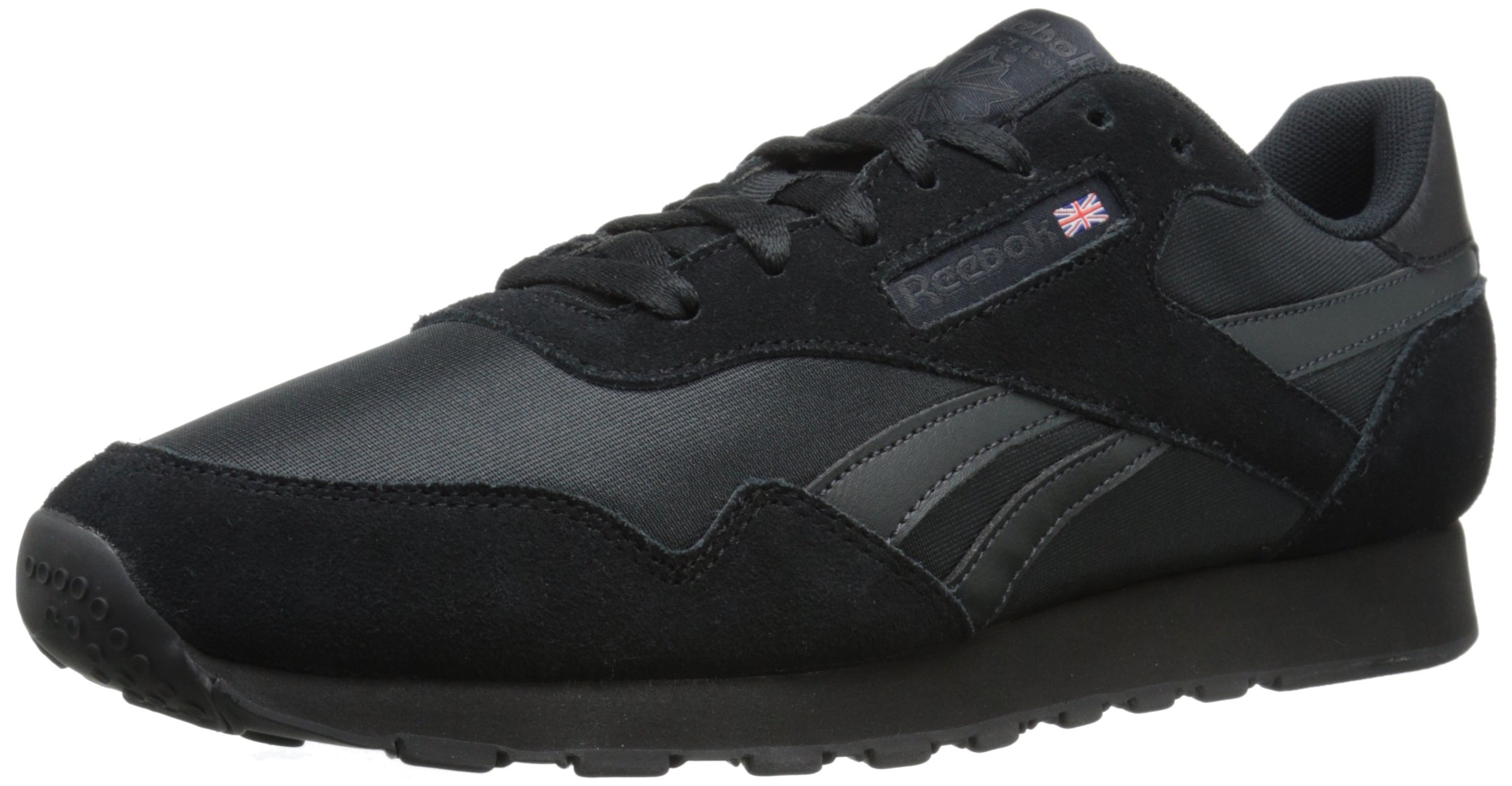 Men's Royal Nylon Athletic Shoe, us-Black/Black/Carbon