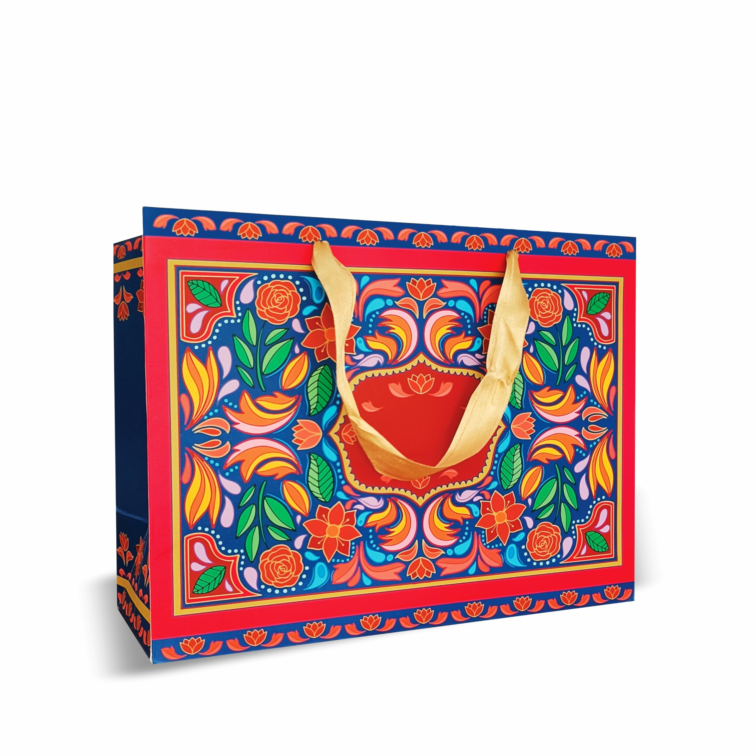 VESTTA -ELEGANCE REDEFINED Gift bags, Large, 13 (L) x 5.5 (B) x 10 (H) Inches, Vintage Print, Matt Finish, Pack of 5, for All Celebrations, with Gift Tags-Premium Collection (5) (B0CVSHTRF3) Amazon Price History, Amazon Price Tracker
