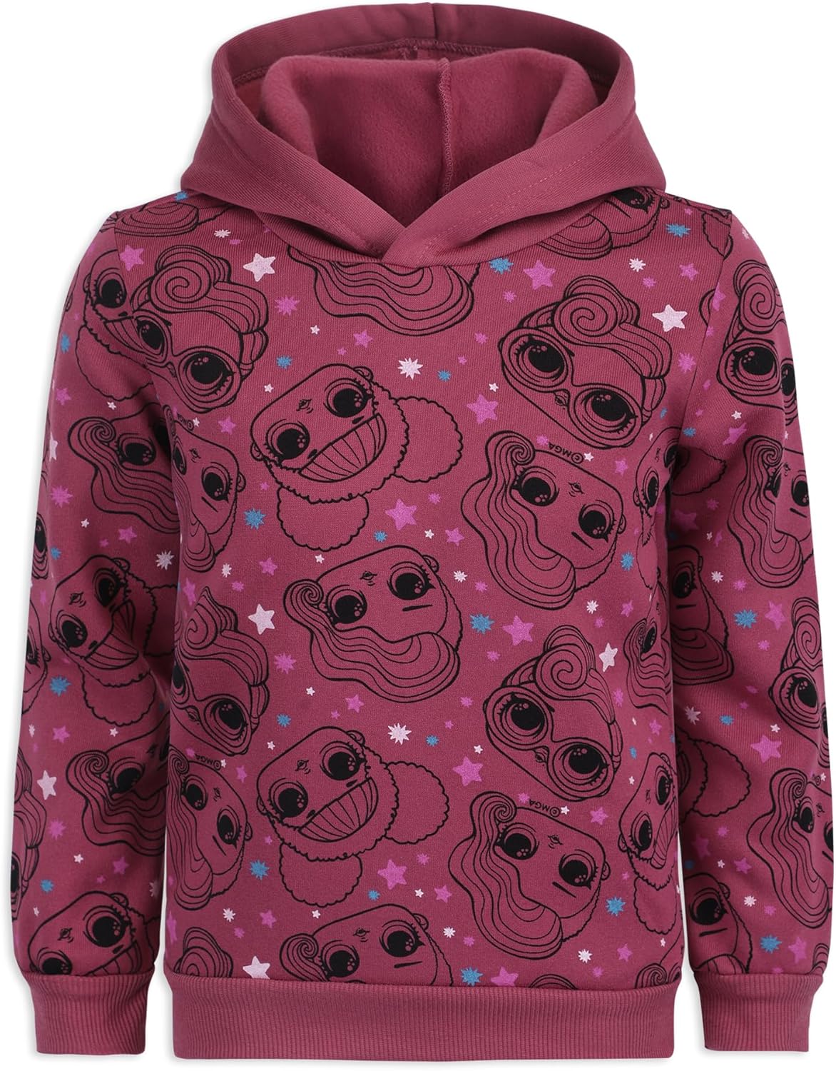 L.O.L. Surprise! Rocker and Queen Bee Girls 2 Piece Hoodie and Pants Set for Big Kids - Image 2