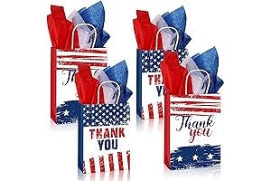 Pajean Patriotic Treat Bag 16-Pack