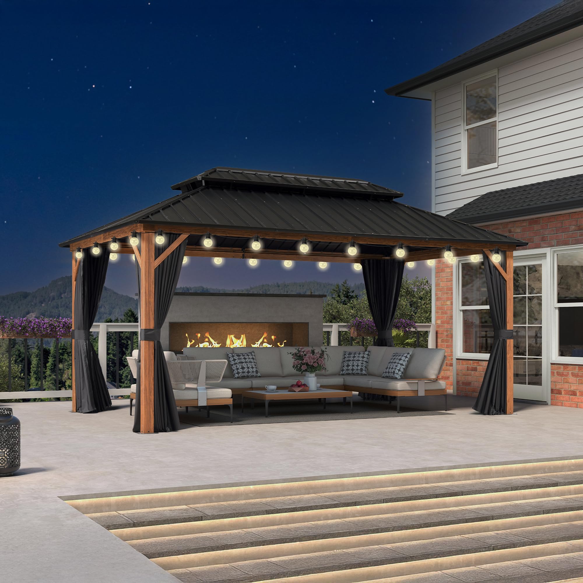 PURPLE LEAF Gazebo