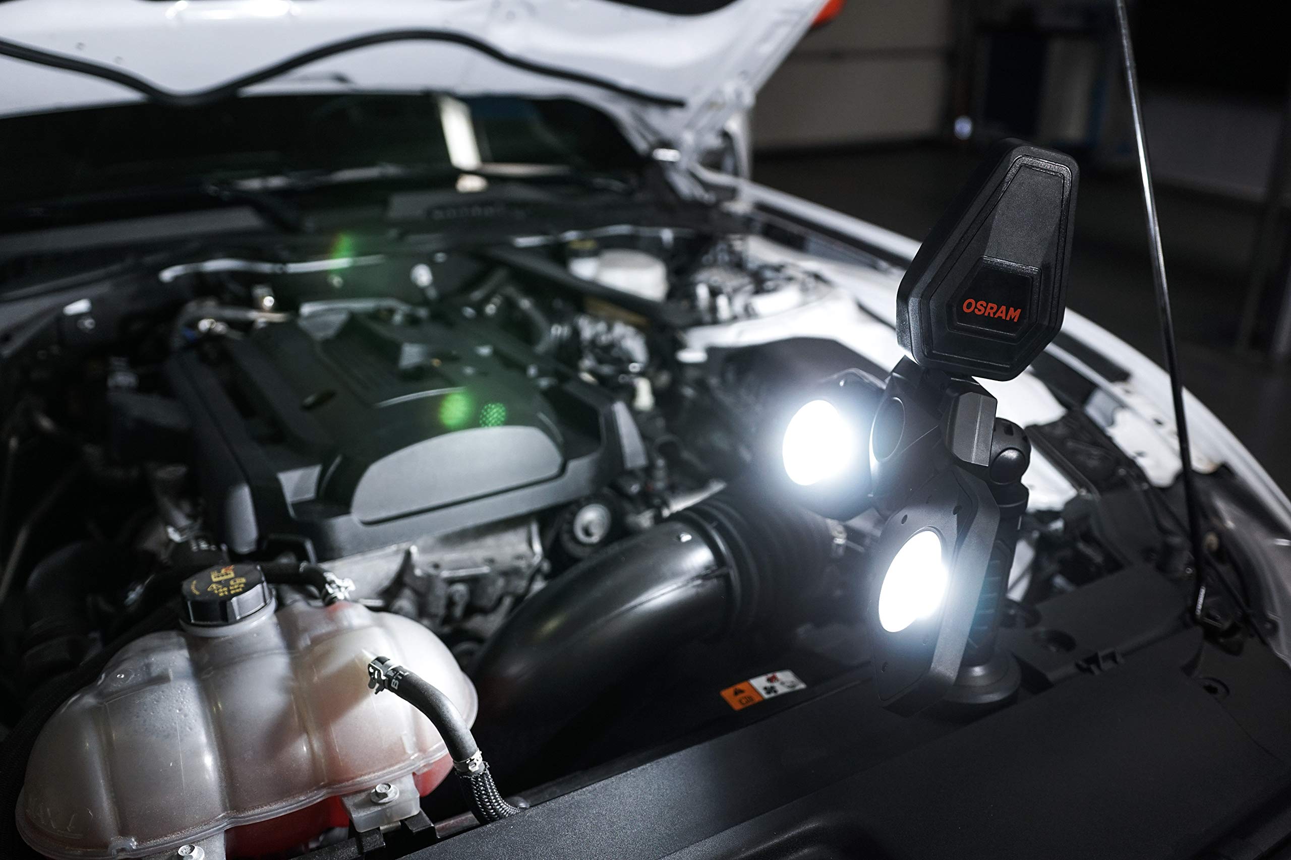Osram LEDIL Heli 1000 LEDinspect Flooder Helicopter, Verstellbarer LED Strahler mit Stativ und Akku