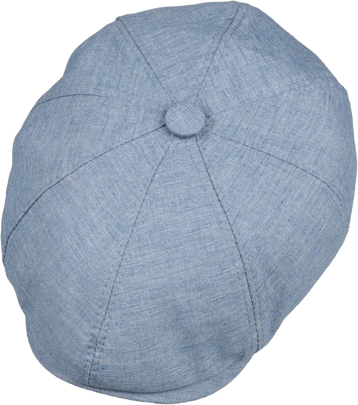 8 Panel Newsboy Cap – Linen Blend with 100% Cotton Lining - Image 4