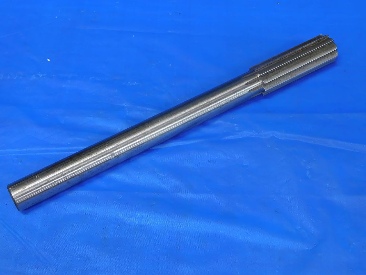29/32 O.D. HSS Chucking Reamer 3/4 Shank 10 Flute 2 5/8 LOC 10" OAL .90625 - JP0757AE2