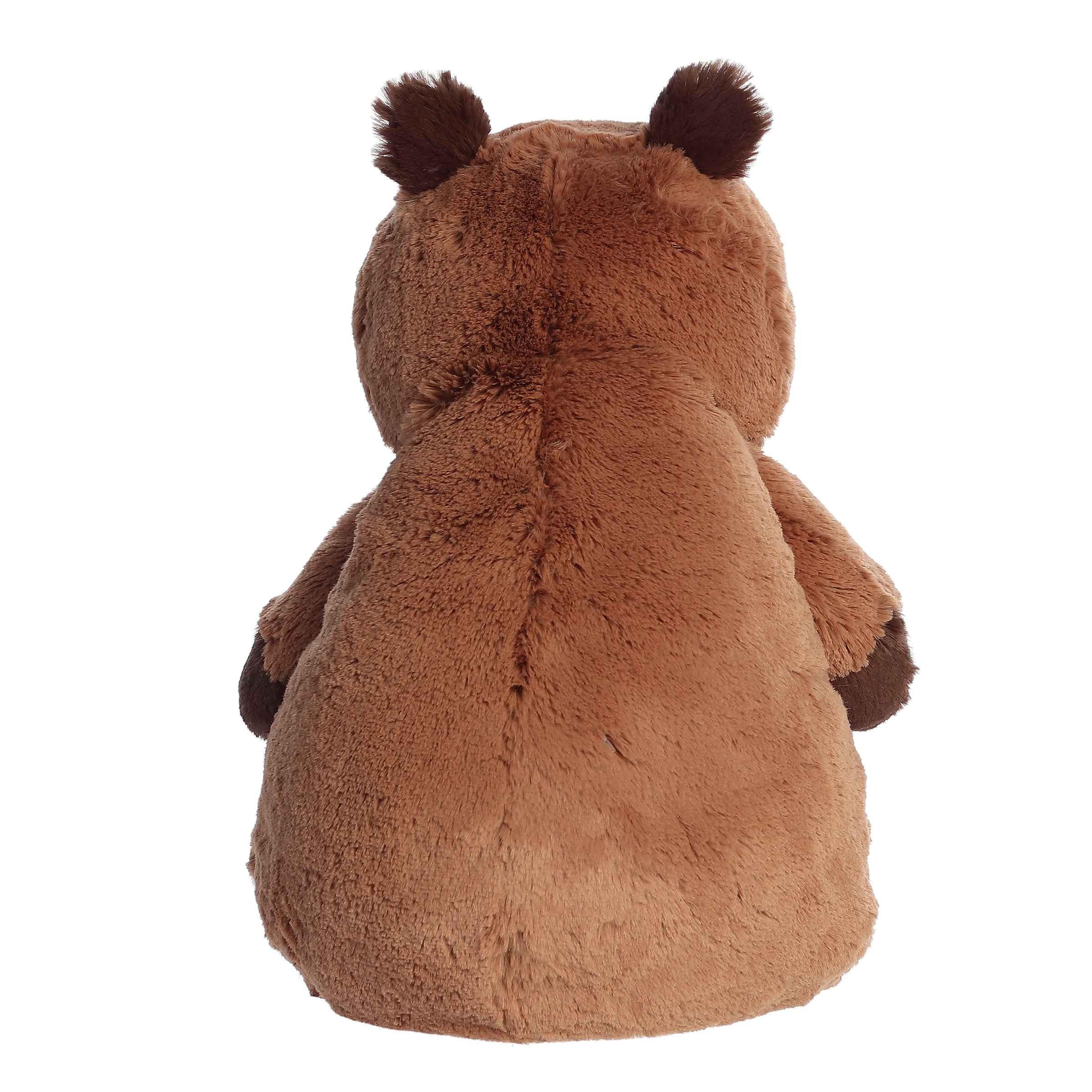 Aurora Cuddly Huggle Pals Cozy Capybara Stuffed Animal - Cozy Comfort - Endless Snuggles - Brown 12.5 Inches