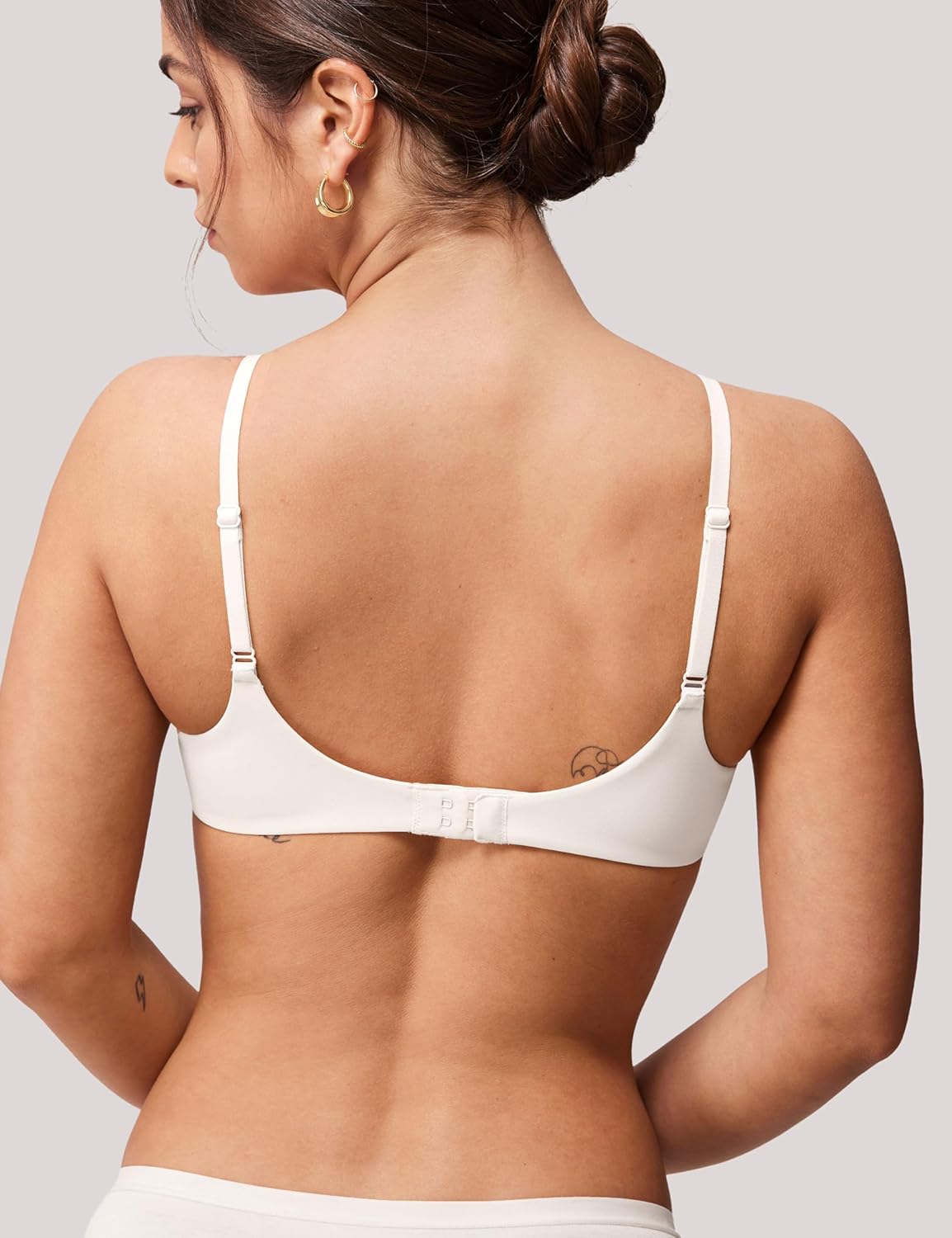 T-Shirt Bras for Women Small Breasted Demi Underwire Lightly Lined Bras 32AA-38A - Image 2
