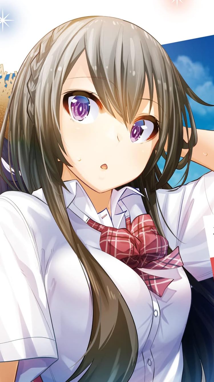 転校先の清楚可憐な美少女が、昔男子と思って一緒に遊んだ幼馴染だった件 二階堂春希（にかいどう はるき） iPhone SE/8/7/6s(750×1334)壁紙画像