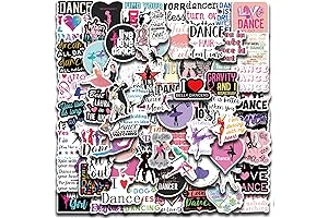 Dance Stickers: Stylish Self-Expression for Water Bottles and More