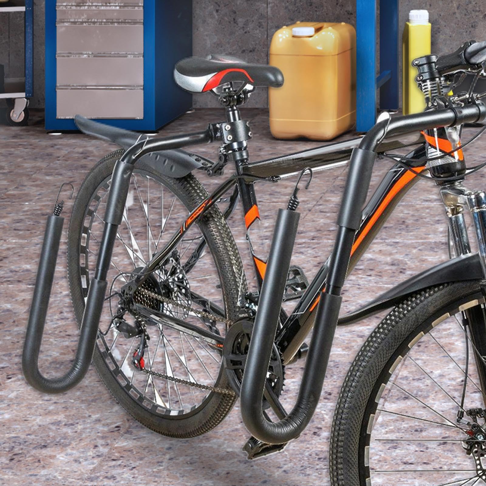 Supporto per bicicletta per tavola da surf, supporto per bici per tavola | da surf | portabici | supporti per tavola da installazione e rimozione facili, guida sicura per tavole