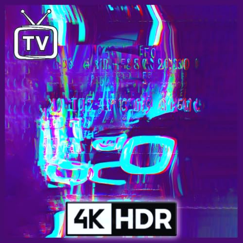 Matrix Code with Ambient Sounds - Falling Glitch Screensaver