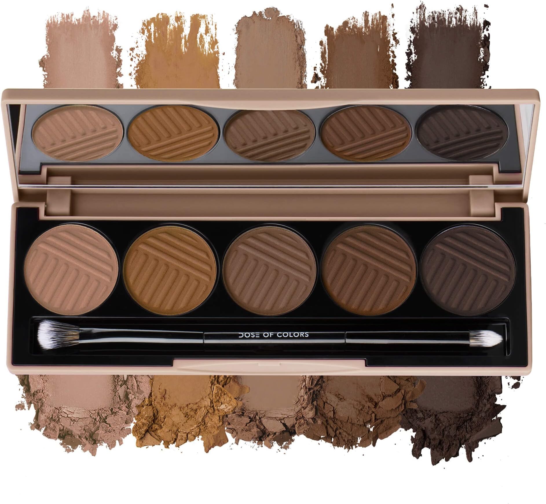 Dose of Colors Eyeshadow Palette Baked Browns 2