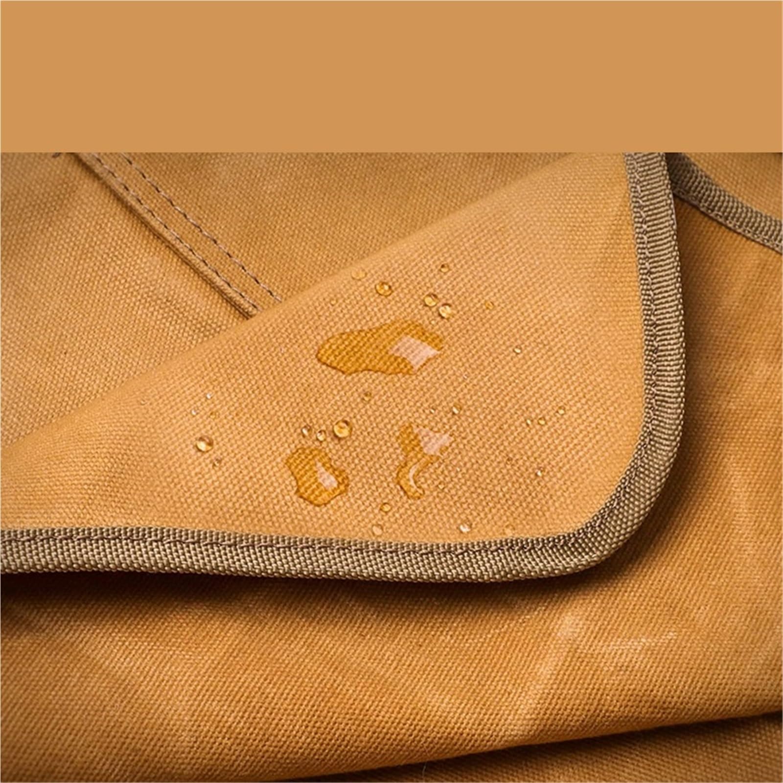 Tablier de jardinage et cuisine robuste unisexe en toile avec poches à outils bretelles croisées for le travail du bois la peinture pour Homme et Femme