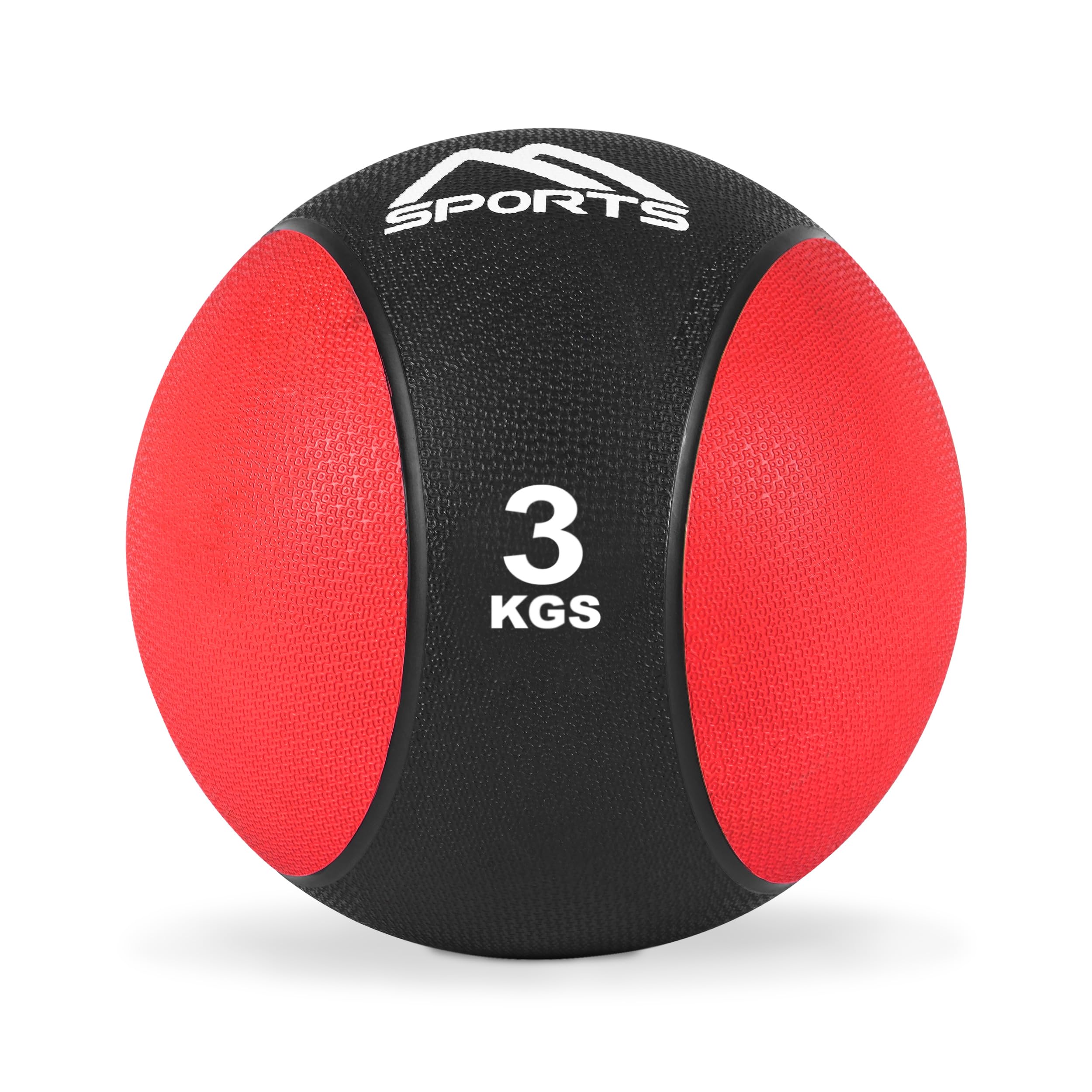 BBalón medicinal 1 - 10 kg - calidad de gimnasio profesional con póster de ejercicios - balones de ejercicio – Medicinal