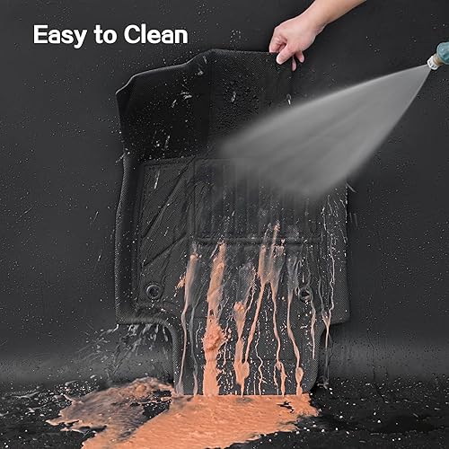 Miniatura 9 de Alfombrillas para Toyota Rav4 2019-2025, revestimiento de carga (incluye híbrido), alfombra de maletero para todo tipo de clima, goma TPE