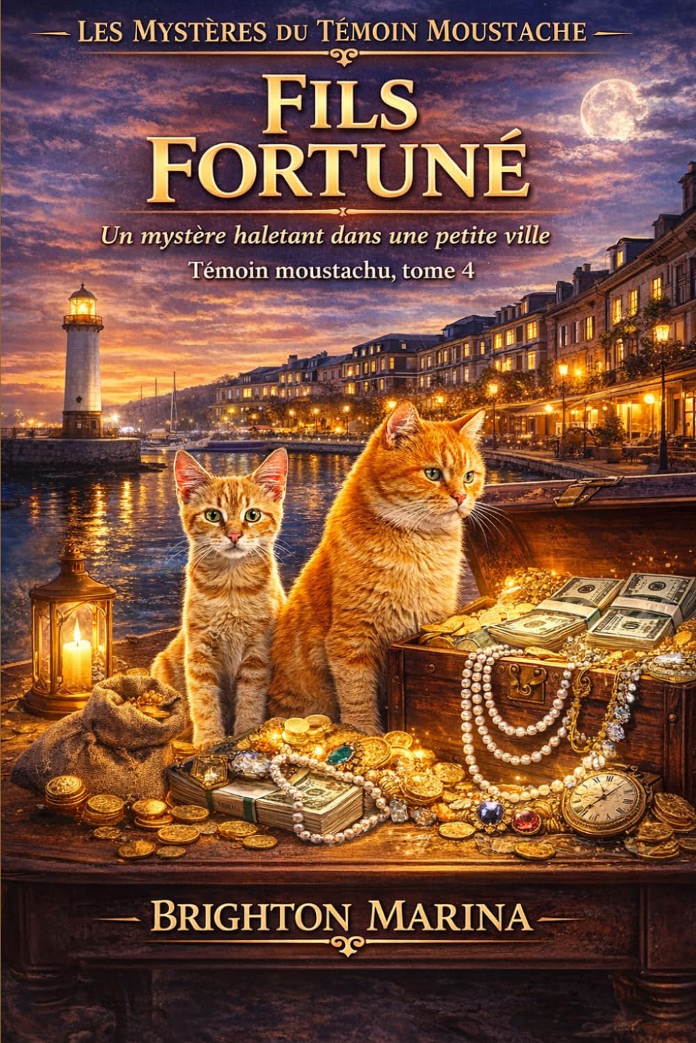 FILS FORTUNÉ: Un mystère haletant dans une petite ville (Témoin moustachu, tome 4) (Les Mystères du Témoin Moustache)