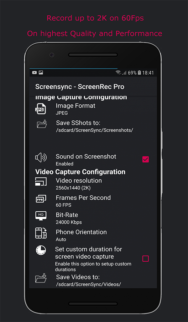 Screensync - Screenshot, Screen Recorder, Video Image Editor, Broadcast ...