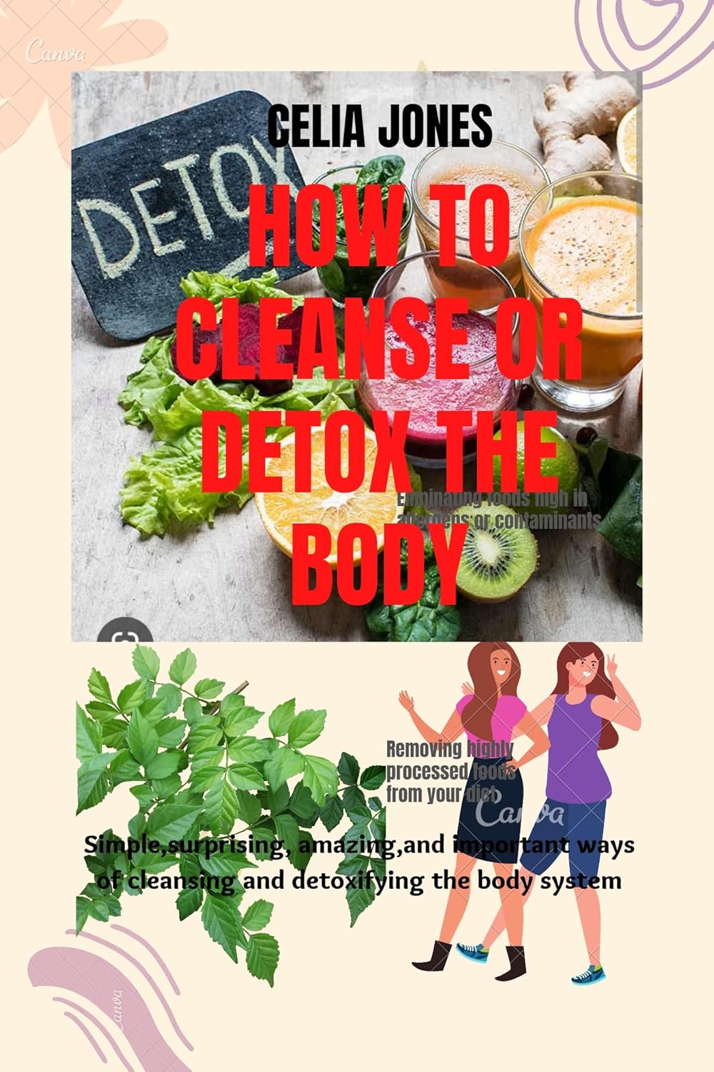 HOW TO CLEANSE OR DETOX THE BODY: Simple, whole, surprising, total and important secrets to cleanse or detox the body system. Achieve your desire take action.