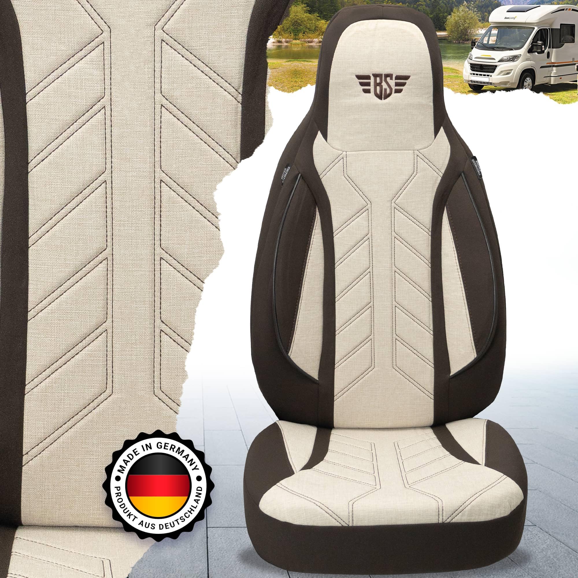 Bremer SITZBEZÜGE Fundas Protectoras para Autocaravana para FIAT Ducato Jumper Boxer PLKT210