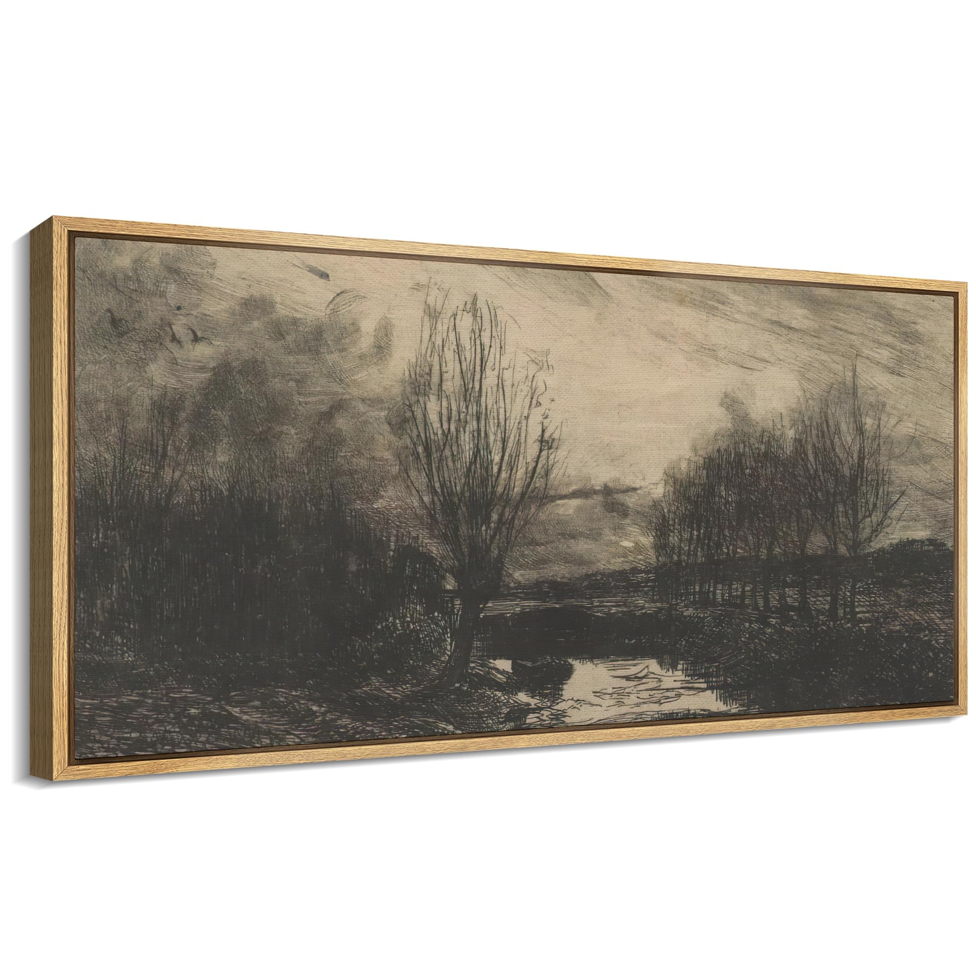 Amazon.com: SIGNFORD Extra Large Framed Canvas Print Wall Art