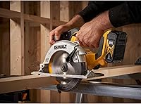 Vista 10 de DEWALT Sierra circular inalámbrica sin escobillas de 20 V MAX* 6-1/2 pulgadas, solo herramienta (DCS565B)