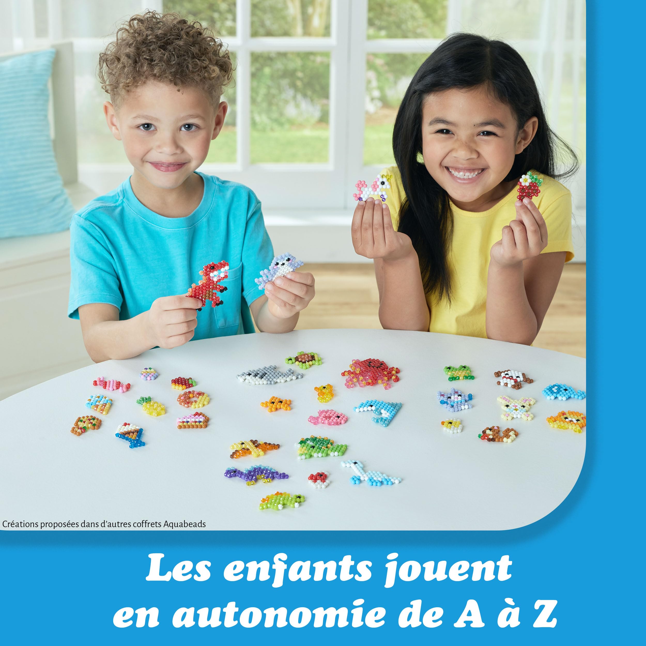 Aquabeads - Le studio de création perles étoiles - Kit de loisirs créatifs - Activité manuelle enfants en toute autonomie - Coffret de perles à eau Aquabeads - Le studio de création perles étoiles - Kit de loisirs créatifs - Activité manuelle enfants en toute autonomie - Coffret de perles à eau