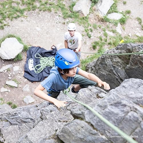 Miniatura 4 de Petzl Cuerda MAMBO  Cuerda dinámica única de 0.398 in de diámetro con buen agarre para gimnasio o escalada en roca