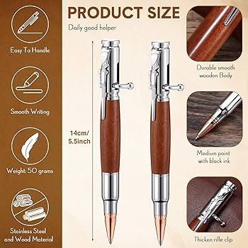 ライフル型ボールペン 木製 アメリカ製 51iRKUKHkeL.jpg