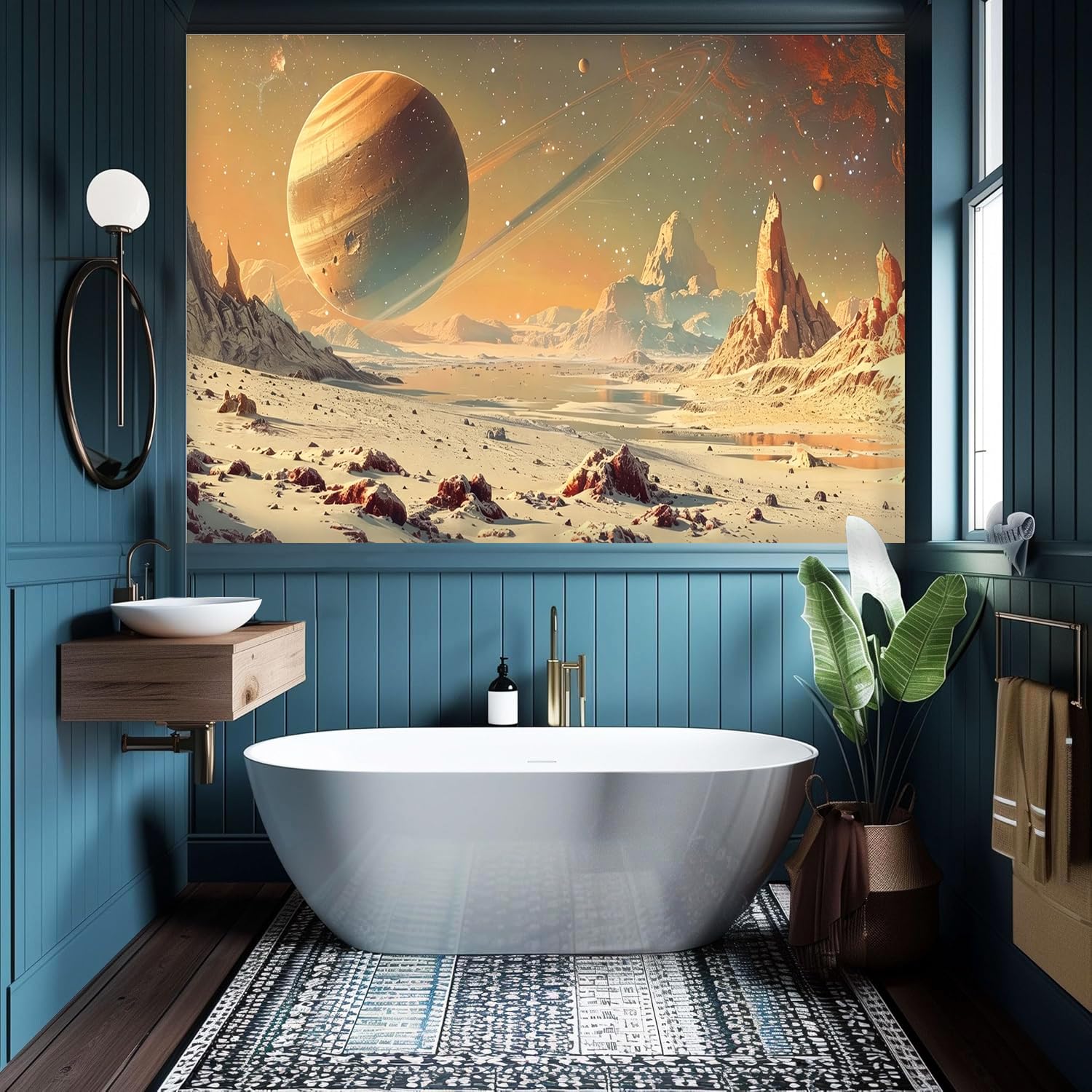 Fototapete Planet Weltraum Motivtapete Vliestapete 300x210cm
