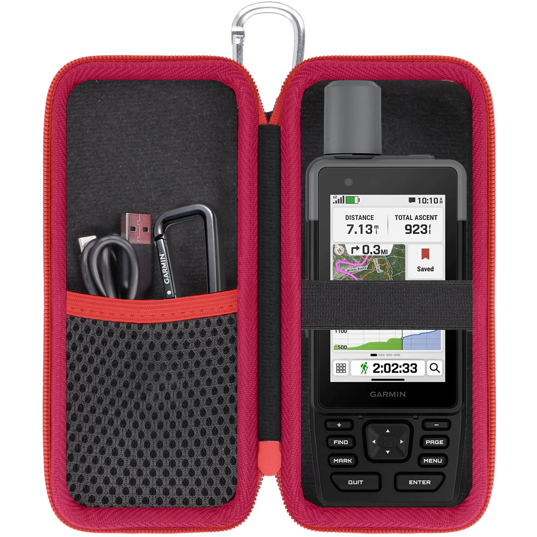 GARMIN GPSナビ 本体 収納ケース付き Amazon.co.jp: Flaxune ハードトラベルケース Garmin GPSMAP H1/H1i
