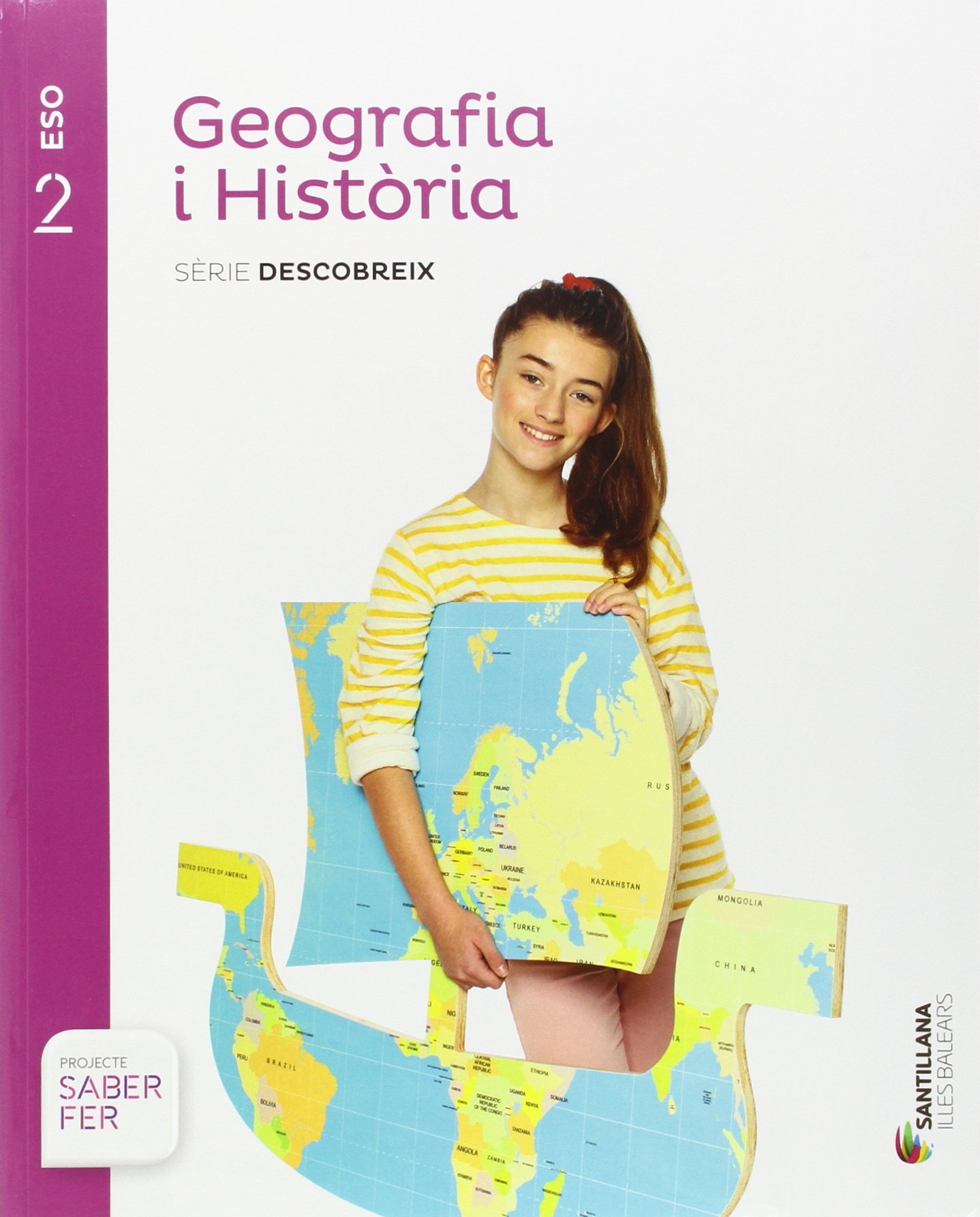 GEOGRAFIA I HISTORIA SERIE DESCOBREIX 2 ESO SABER FER - 9788414113899