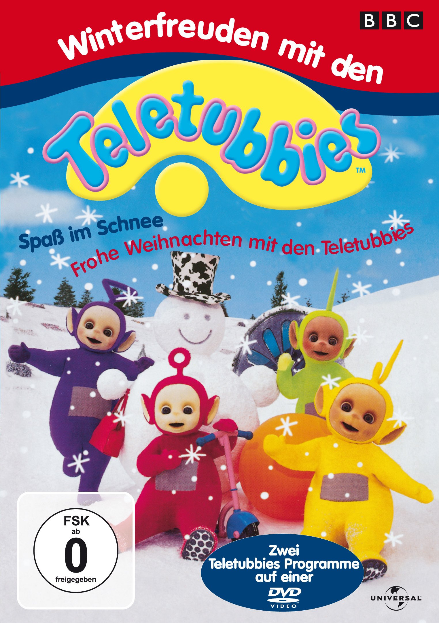 DVD de Teletubbies: Winterfreuden, la solución para calmar y divertir a bebés en el hogar