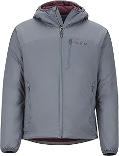Marmot Novus Hoody, Hombre, Chaqueta aislante ultraligera, chaqueta de abrigo para exteriores, anorak resistente al agua, ...