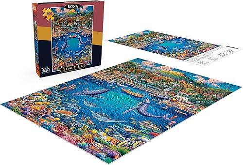 Miniatura 4 de Buffalo Games - Dowdle - Kona - Rompecabezas de 300 piezas para adultos, rompecabezas desafiante perfecto para noches de juego - El tamaño del