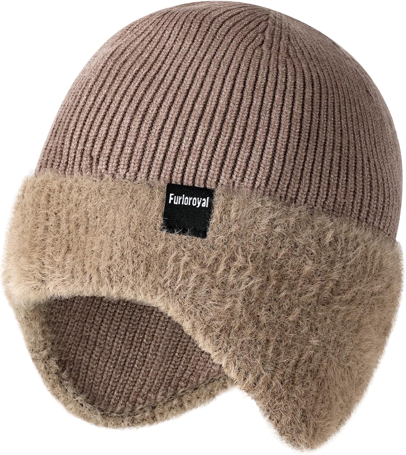 Fashion Knit Beanies Hats, Men Women Warm Beanie for Winter, Fleece Lined Beanie, Thermal Thick Snow Skull Cap