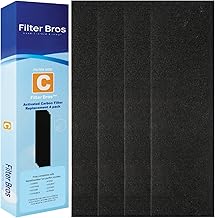 Filter Bros Filter C Carbon Compatible With GermGuardian FLT5000 - FLT28CB4, AC5000, AC5000E, Carbon Replacement For Air Purifiers, AC5300B, AC5250PT With Technologies and AC5350B, AC5350BCA, AC5350W