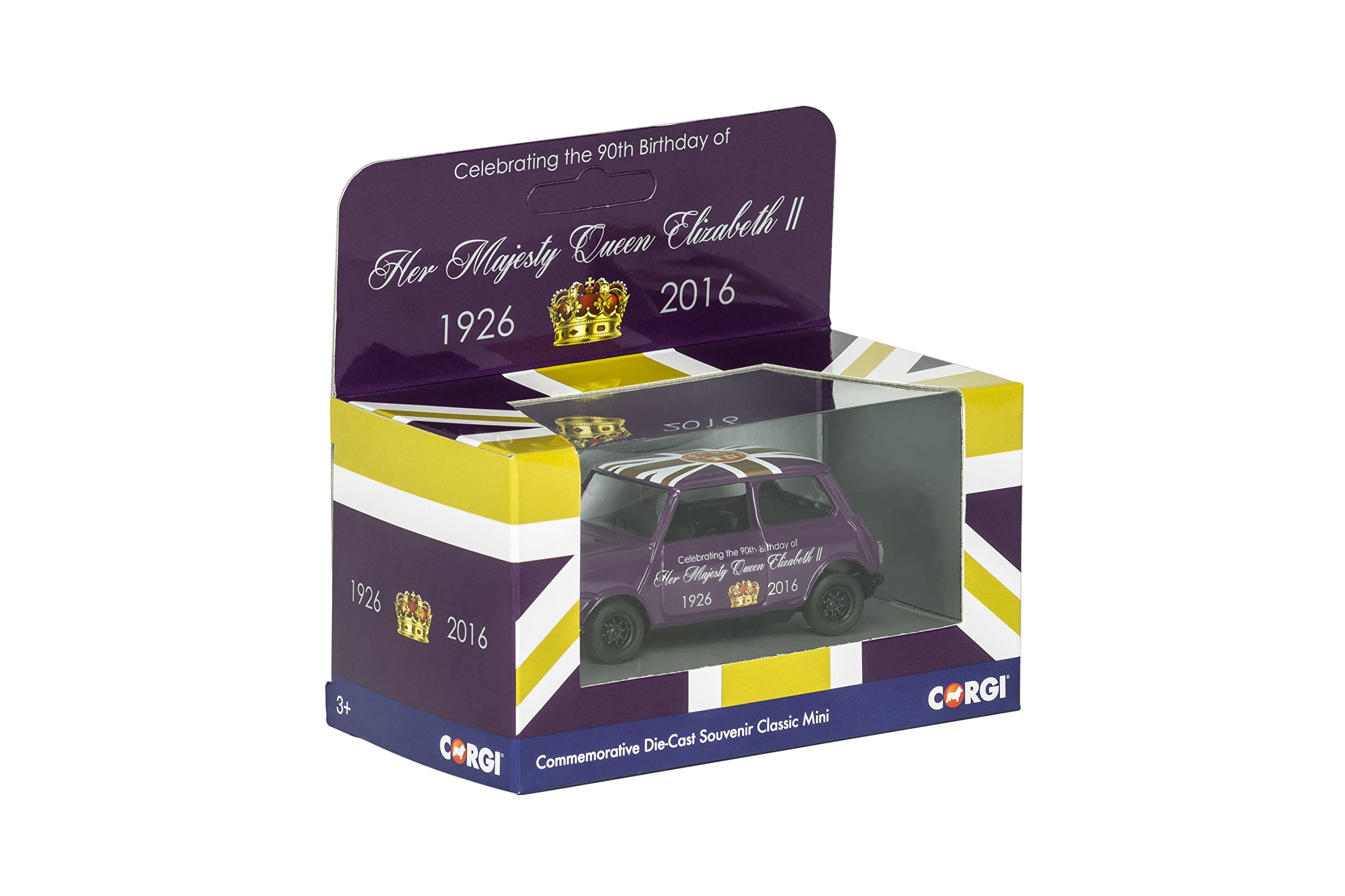 Corgi CC82107 BMW Le 90ème Anniversaire de la Reine Elizabeth II commémorative en Forme de Mini modèle Classique