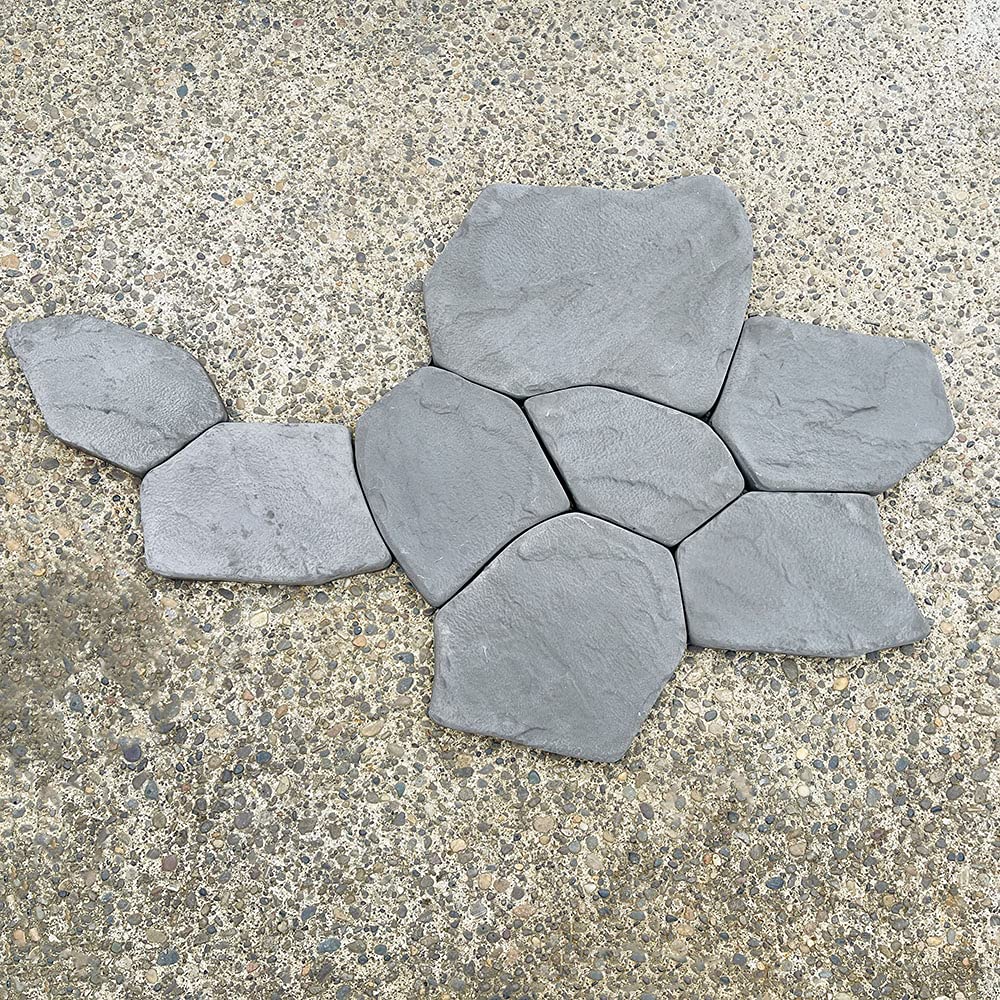 AUTUMN Flagstone Durable Mold for Concrete, DIY Flagstone Pavers