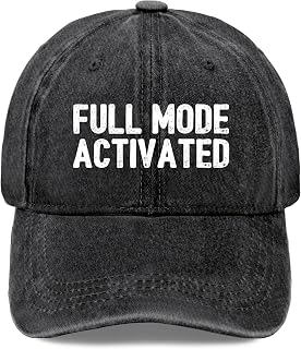 Full Mode Activated Hat Men Funny Baseball Caps Funny Gifts for Men
