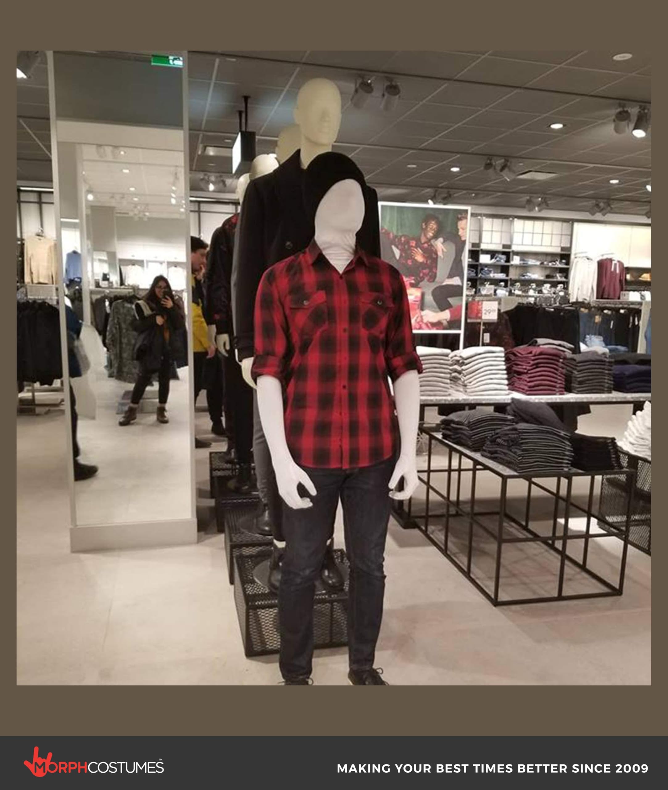 Morphsuit Volledig lichaamskostuum - rood, M | Originele bodysuit voor volwassenen en kinderen | Super rekbaar pak, geweldig voor doe-het-zelf feestoutfit | Halloween, cosplay, verkleden | voor mannen