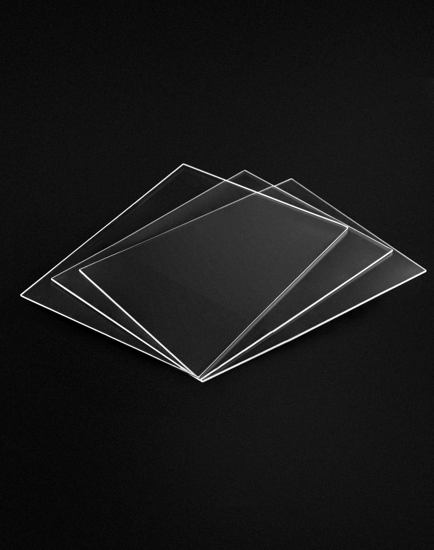 Lot De 10 Plaques En Verre Acrylique, Plaques En Plexiglas