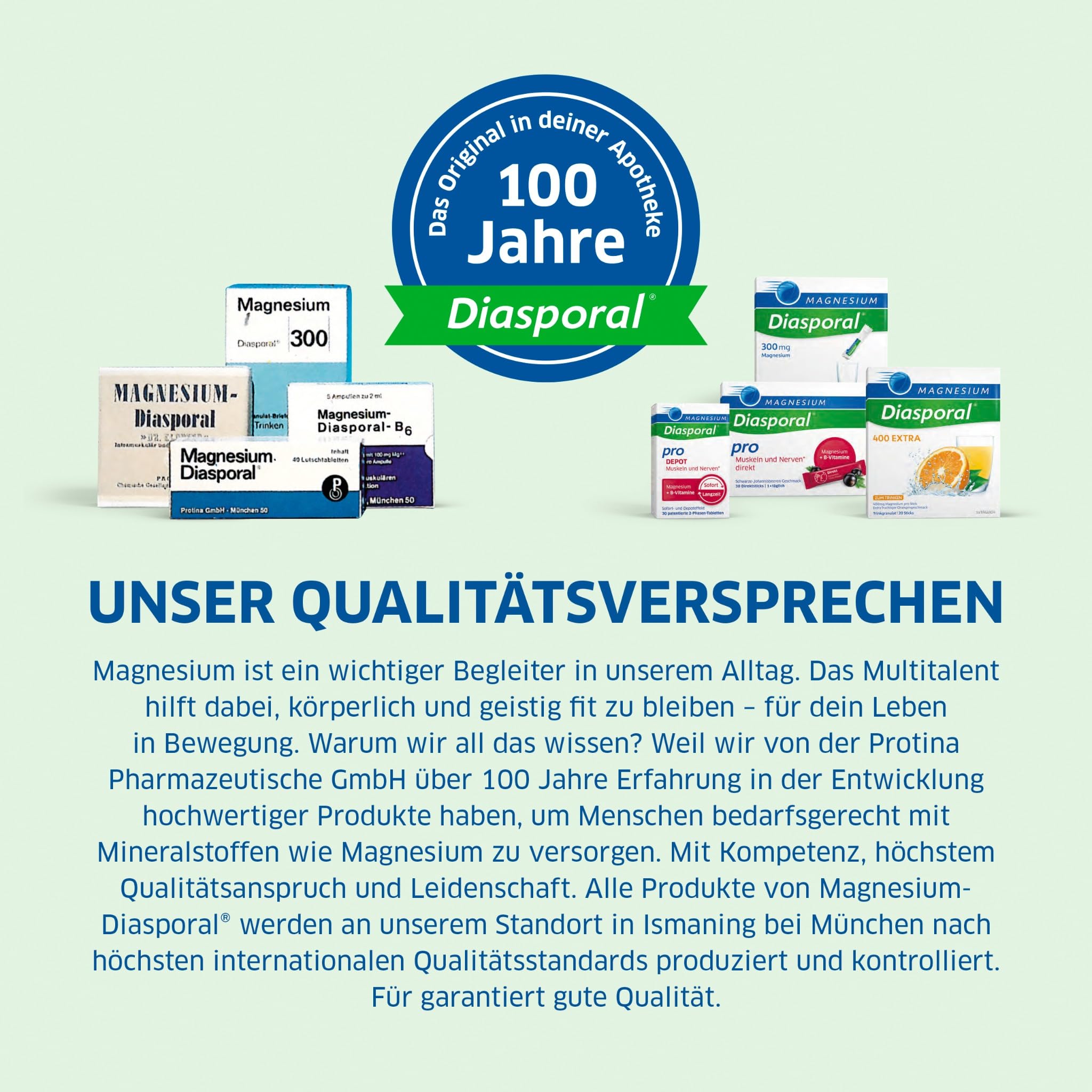 Magnesium-Diasporal Pro Muskeln und Nerven direkt - 100 Sticks