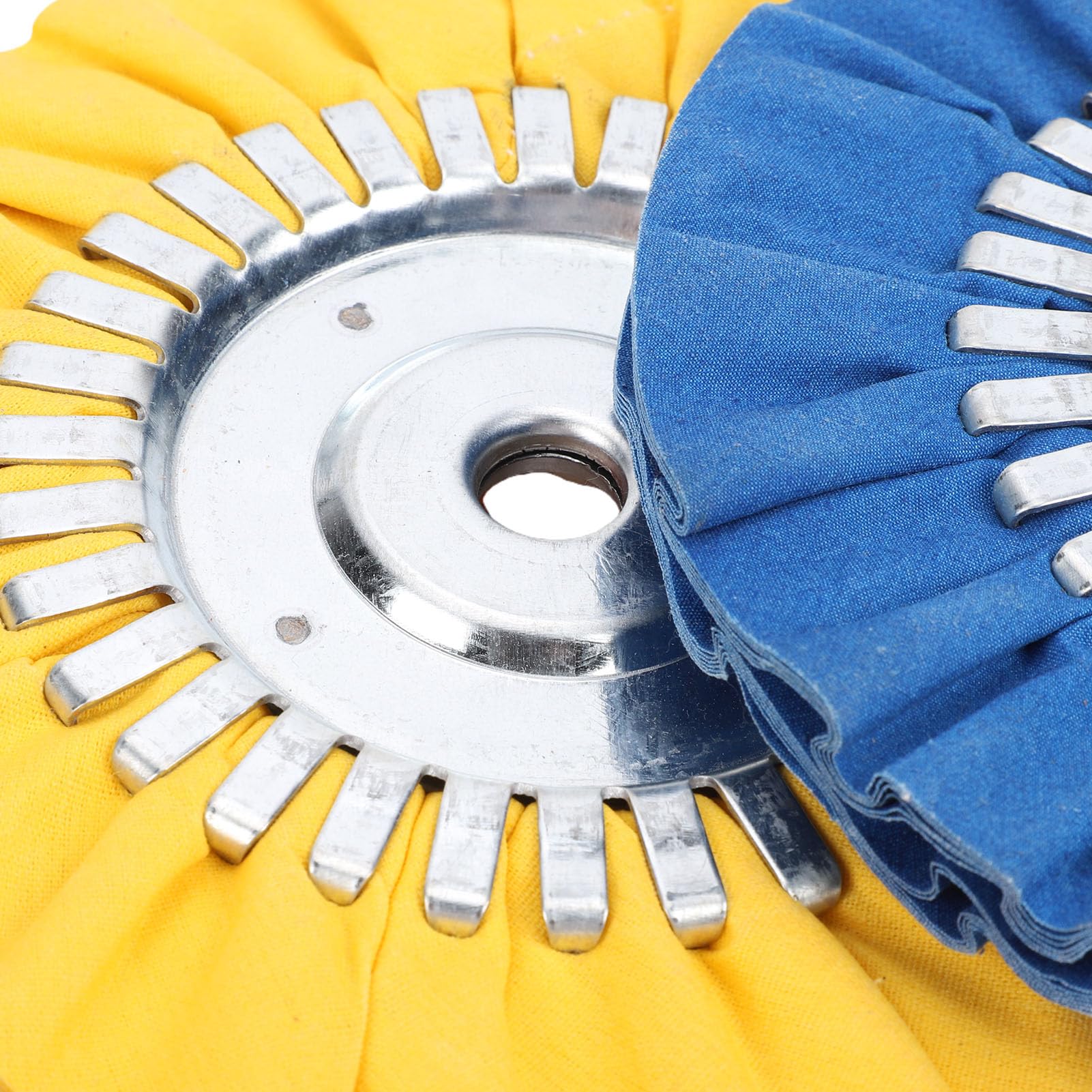 Jectse 8-calowe Tarcze Polerskie do Dróg Oddechowych 9 szt. do Szlifierki Kątowej 4,5 Cala, Zestaw Mieszanek Aluminiowych i Metalowych Płytek Polerskich, Tarcza Polerska Buforowa Wykończenia Lusterek
